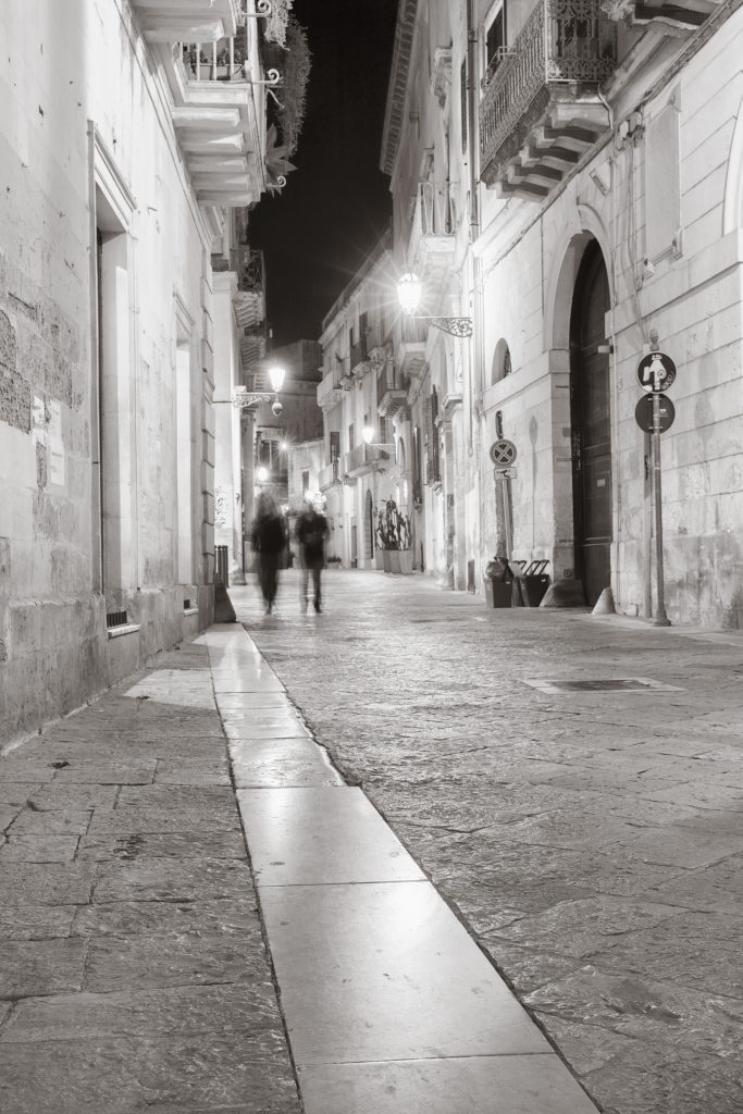 Puglia Lecce at night Drake Busath
